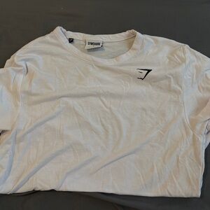 Gymshark white essential Tee